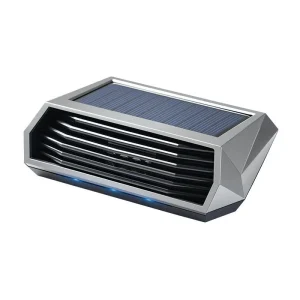 Solar Car Air Purifier Auto Air Freshener Vibration Sensor Automatic Cleaner 1Pc