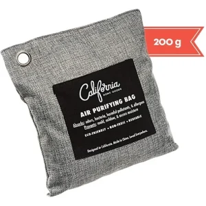 100 x Nature Fresh Bamboo Charcoal Purifying Bags (200 gram) Activated Charcoal